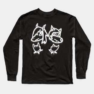 Negative Vandalism Long Sleeve T-Shirt